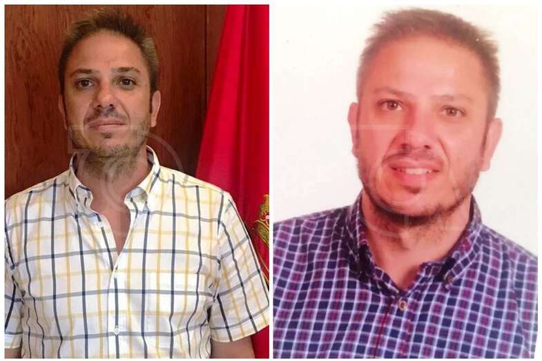 Luis Alberto Martín García, nuevo jefe del Gabinete de Alcaldía, en una foto de hoy y otra reciente (Foto TA)